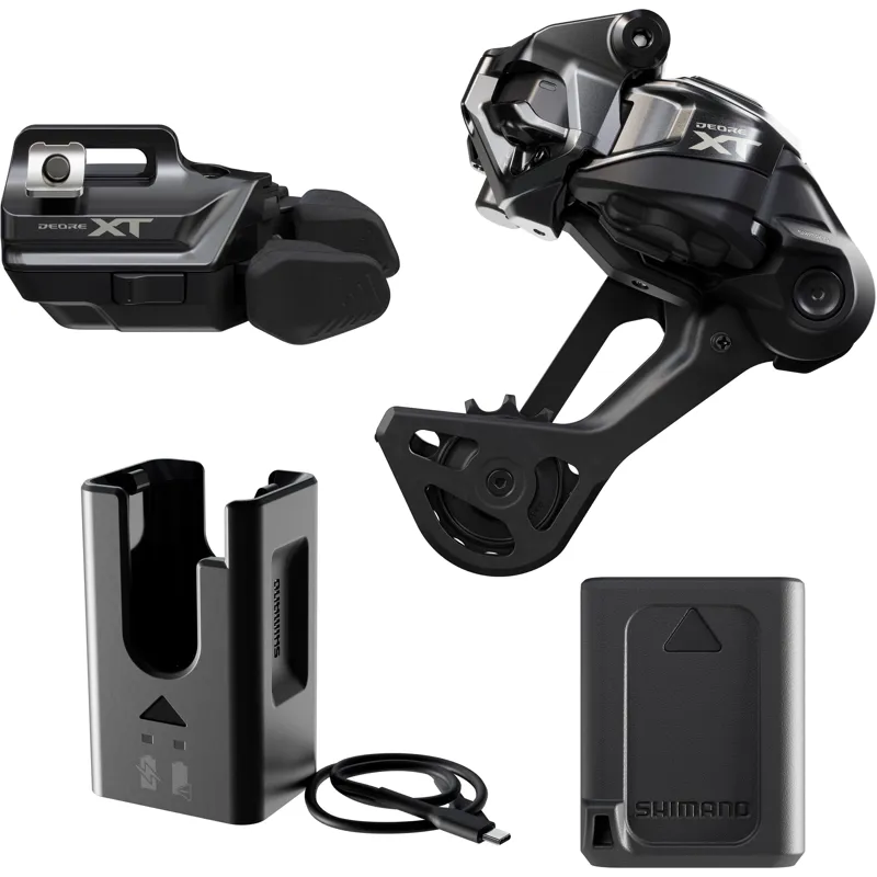 Shimano XT M8250 Di2 I-Spec EV SGS 12 Speed Upgrade Kit - Black