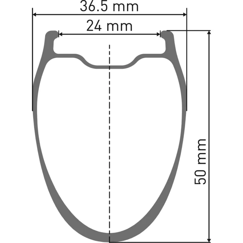 Dt Swiss GRC 1400 DICUT Disc Carbon Clincher 50 x 24mm 700c Front Wheel-5