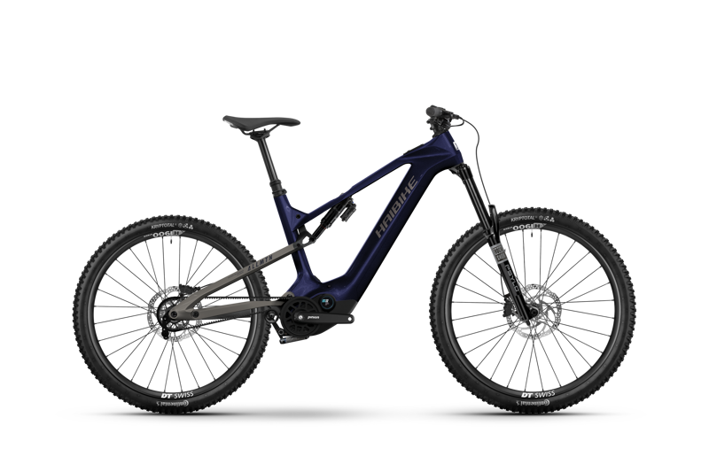 Nearly New Haibike Allmtn CF 10 TRN/IQ 27.5/29er 2026 Electric MTB - 49 cm - Midnight Blue