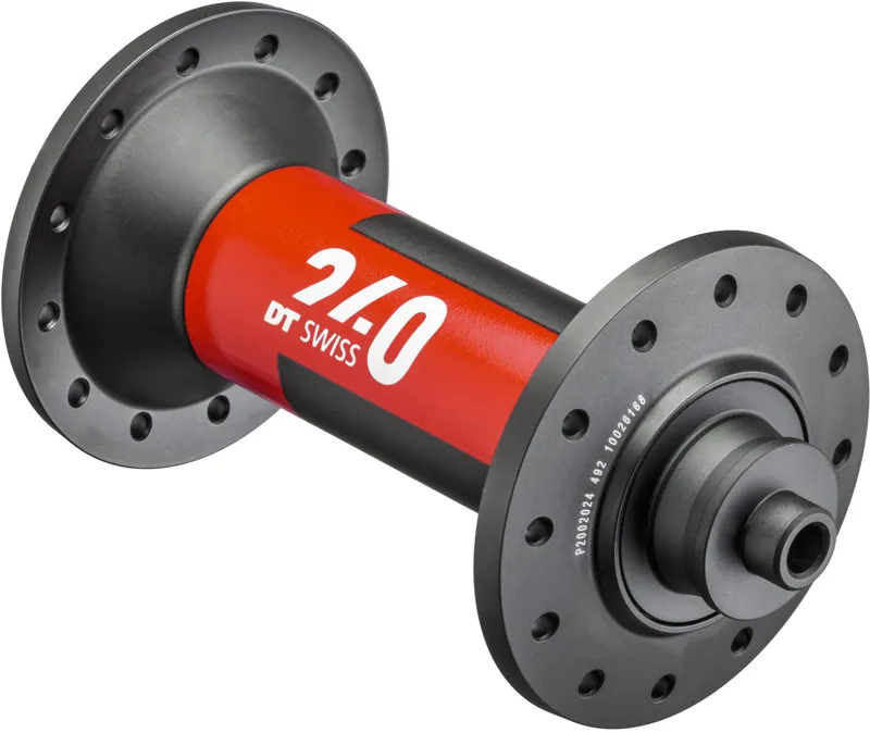 DT Swiss 240 Classic Radial 100mm Q/R 24 Hole Front Road Hub - Black