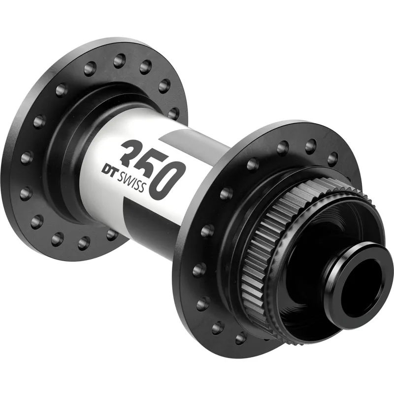DT Swiss 350 Classic Centre Lock 100 x 12mm 28H Front Hub - Black