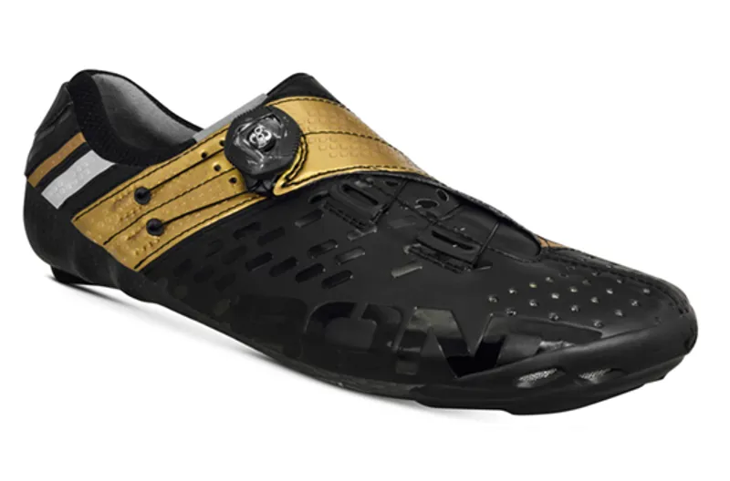 Bont Helix Road Shoes - Black/Gold