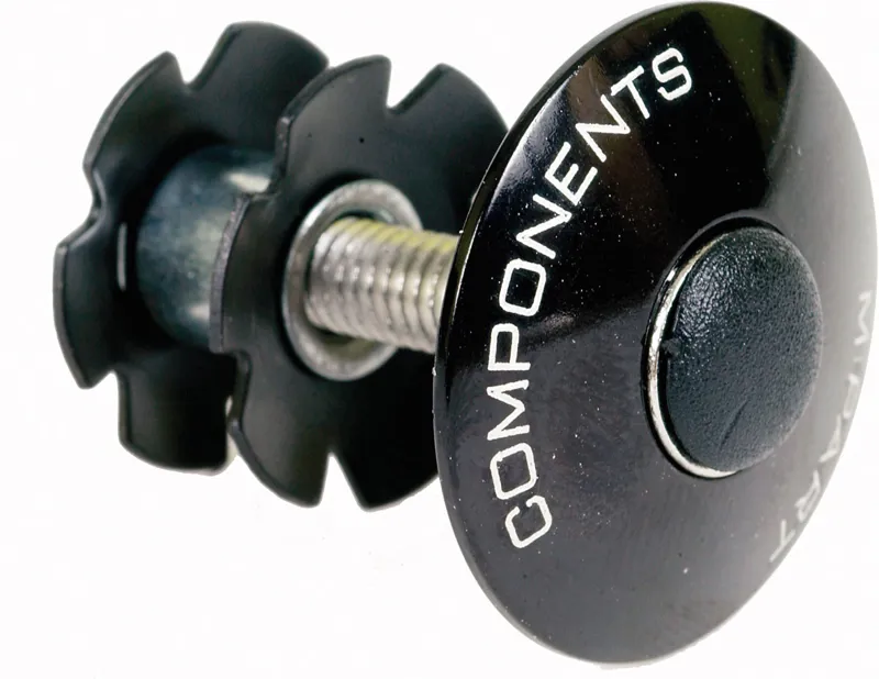 M Part Alloy Star Nut Set 1-1/8 inch - Black