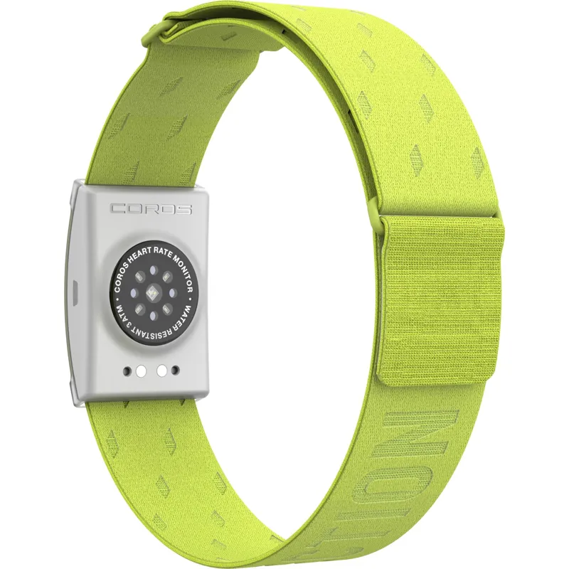 Coros Arm Strap Heart Rate Monitor - Lime Yellow-4