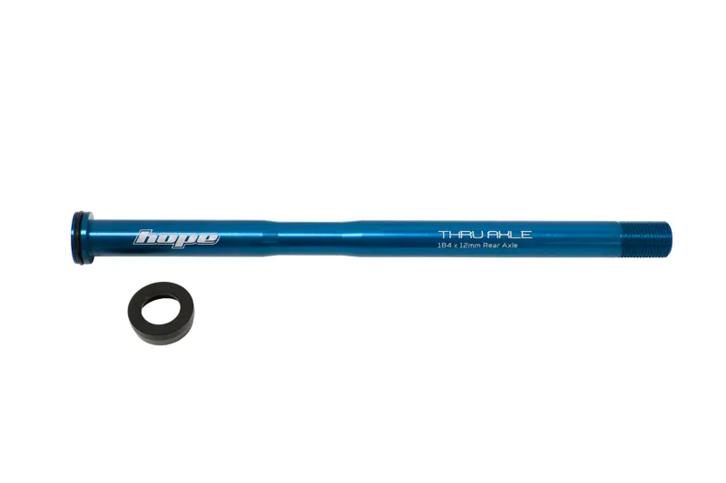 Hope 184 x 12mm Rear Thru Axle - Blue