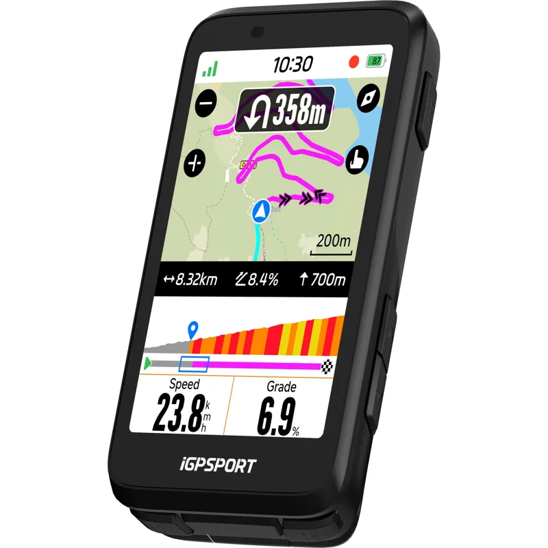 iGPSport BiNavi GPS Cycling Computer - Black-1