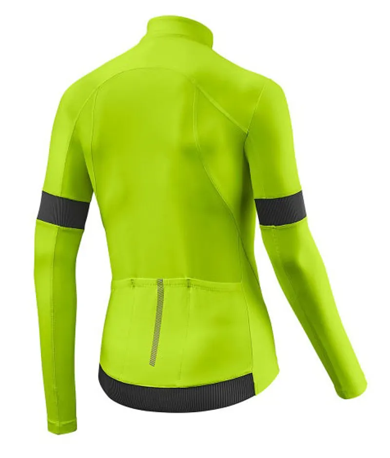 Giant Illume Mid-Thermal Long Sleeve Jersey - Neon Yellow-1