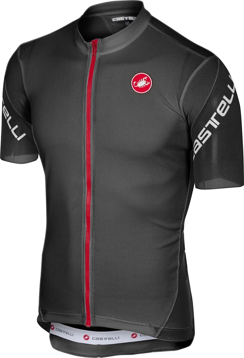 Short Sleeve Castelli Entrata Jersey Fz Castelli Entrata Jersey FZ