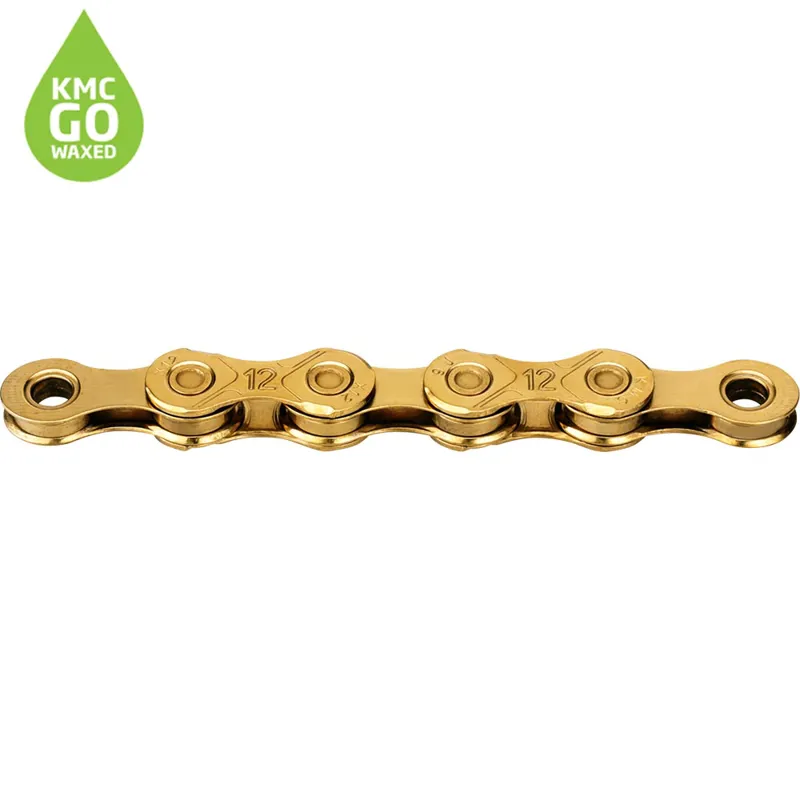 KMC X12 Pre-Waxed Chain - 126 Link - 12 Speed - Gold