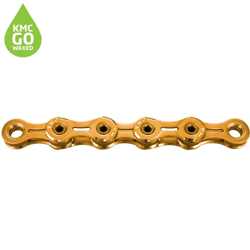KMC X11SL Pre-Waxed Chain 118 Links - 11 Speed - Gold