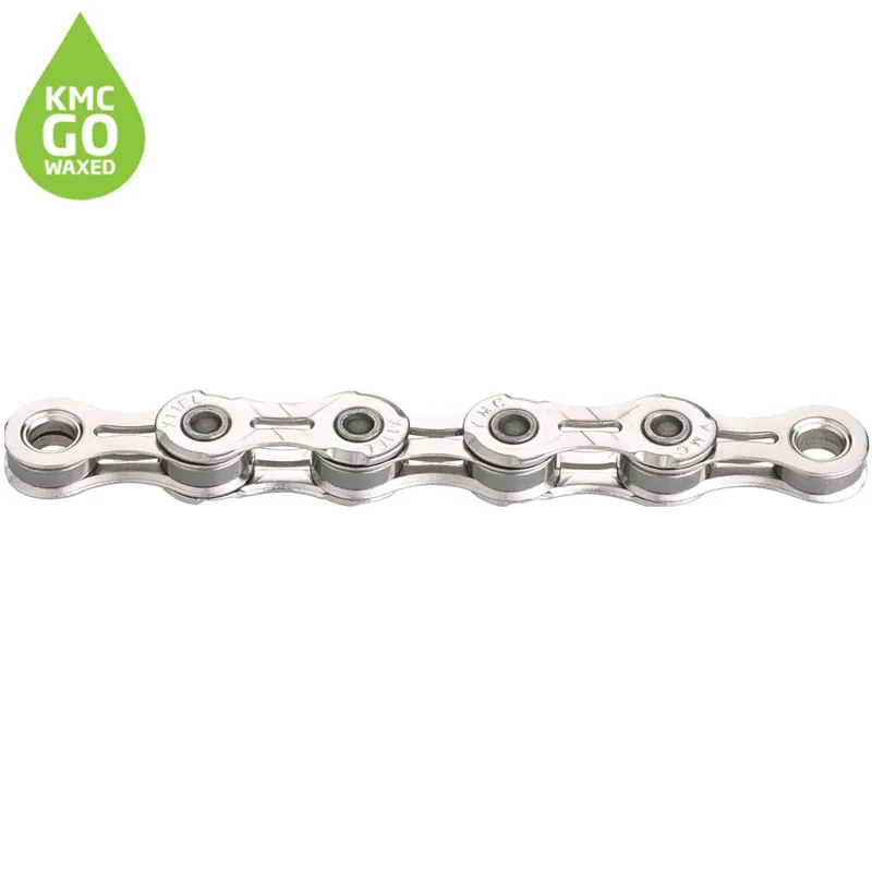 KMC X11EL 11 Speed Pre-Waxed Chain - 118 Links - Silver