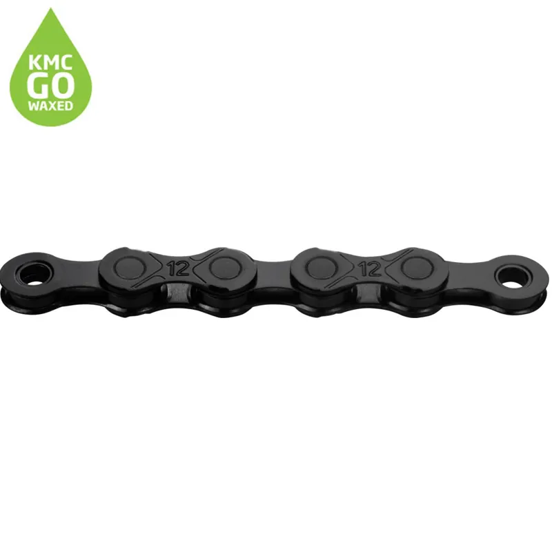KMC X12 DLC Pre-Waxed Chain - 126 Links - 12 Speed - Black