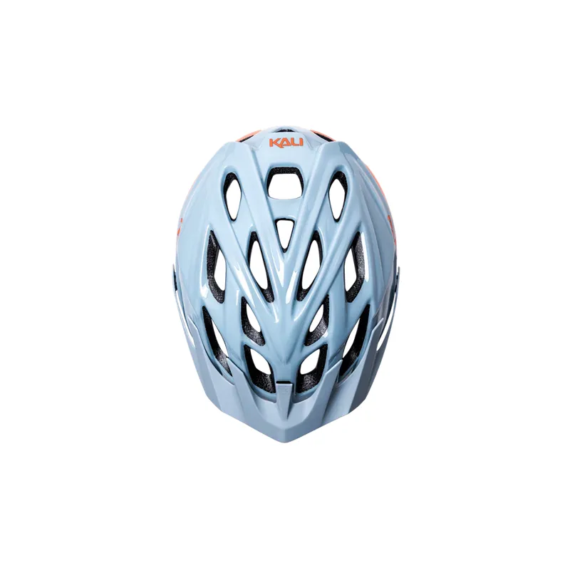 Kali Chakra Youth Helmet - 52-57cm - Drift Seaglass/Orange-2