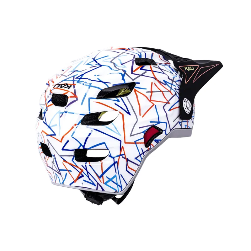 Kali Maya Full Face Kids Helmet -  50-54cm  Segment Flint/Multi-3