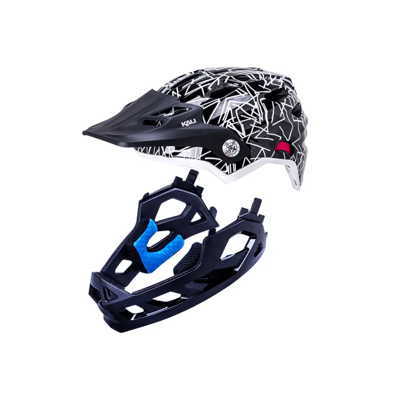Kali Maya Full Face Kids Helmet -  50-54cm - Segment Mono-1