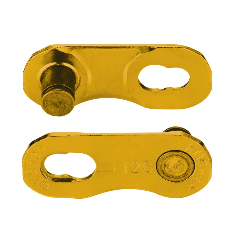 KMC MissingLink Flat SRAM 2 Pair Chain Links - Gold