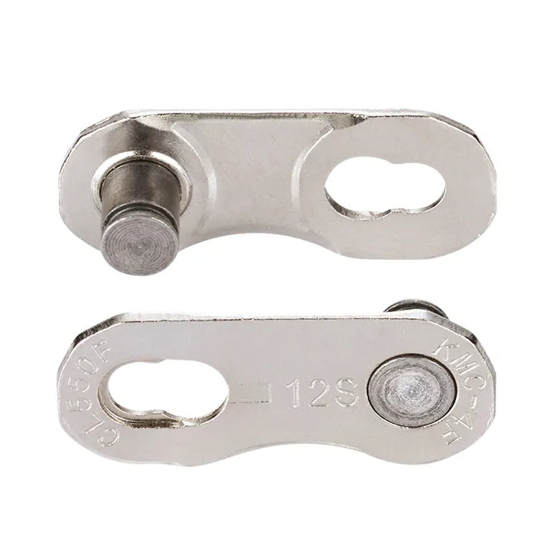 KMC MissingLink Flat SRAM 2 Pair Chain Links - Silver