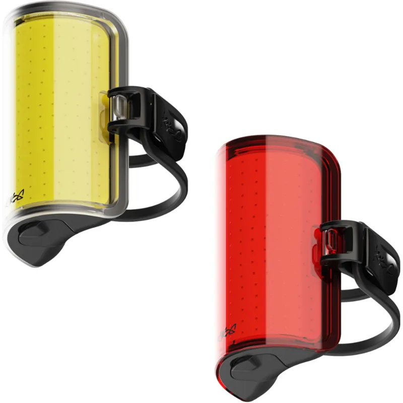 KnogCobber Reflex Twin Black USB Light Set - Black-1