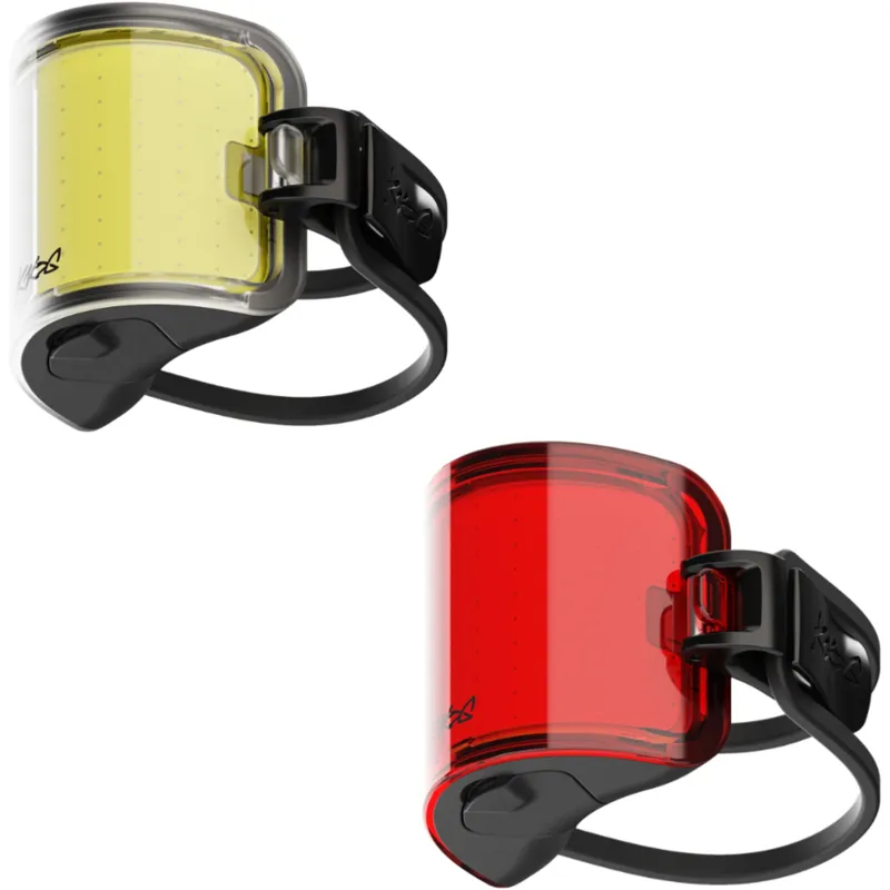Knog Cobber Mini Twinpack USB Light Set - Black-1