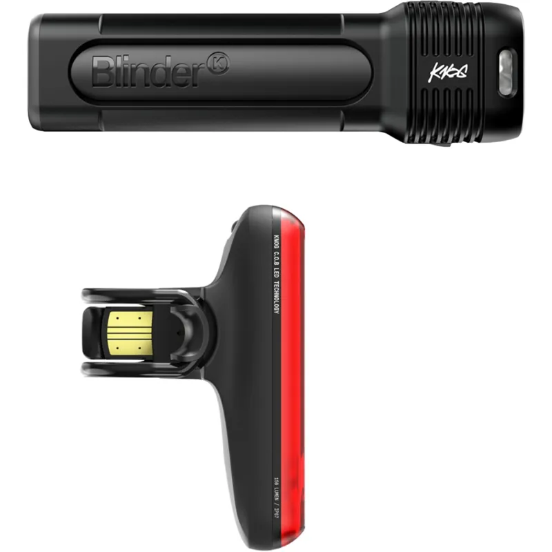 Knog Blinder Pro 1400/R150 USB Light Set - Black-3