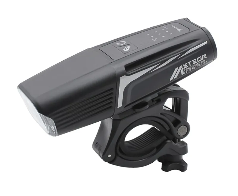 Moon Meteor Storm USB Front Light - 1700 Lumen - Black