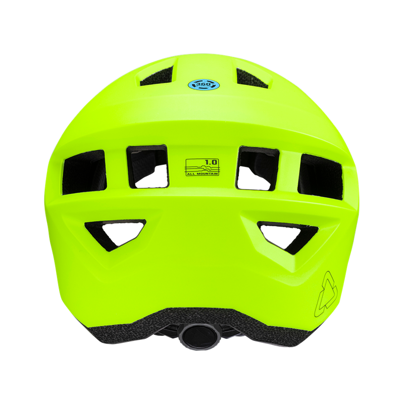 Leatt AllMtn 1.0 MTB Helmet - Lime Green-5