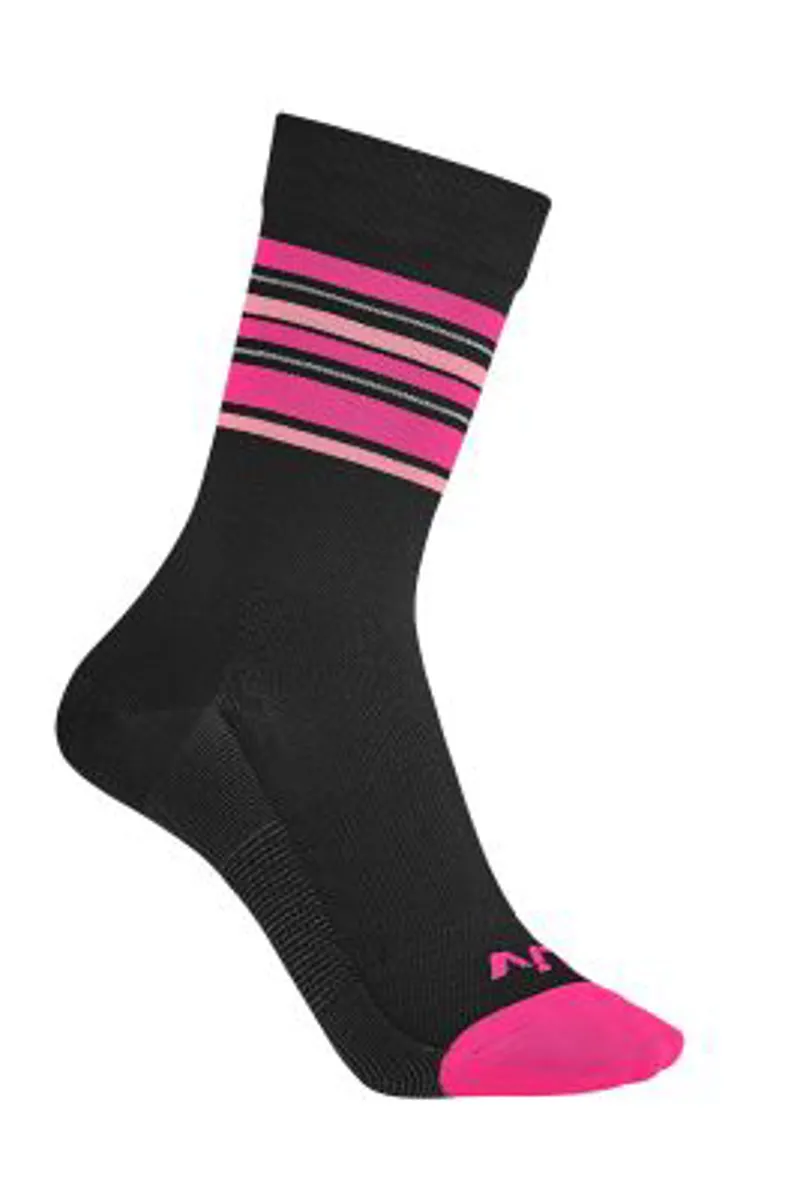 Liv Legenda Womens Socks - Black/Pink
