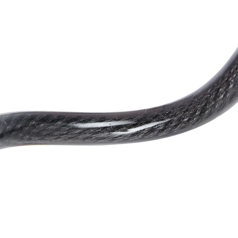 Oxford Key Coil 10 Cable Lock - 1.8m x 10mm - Black-1
