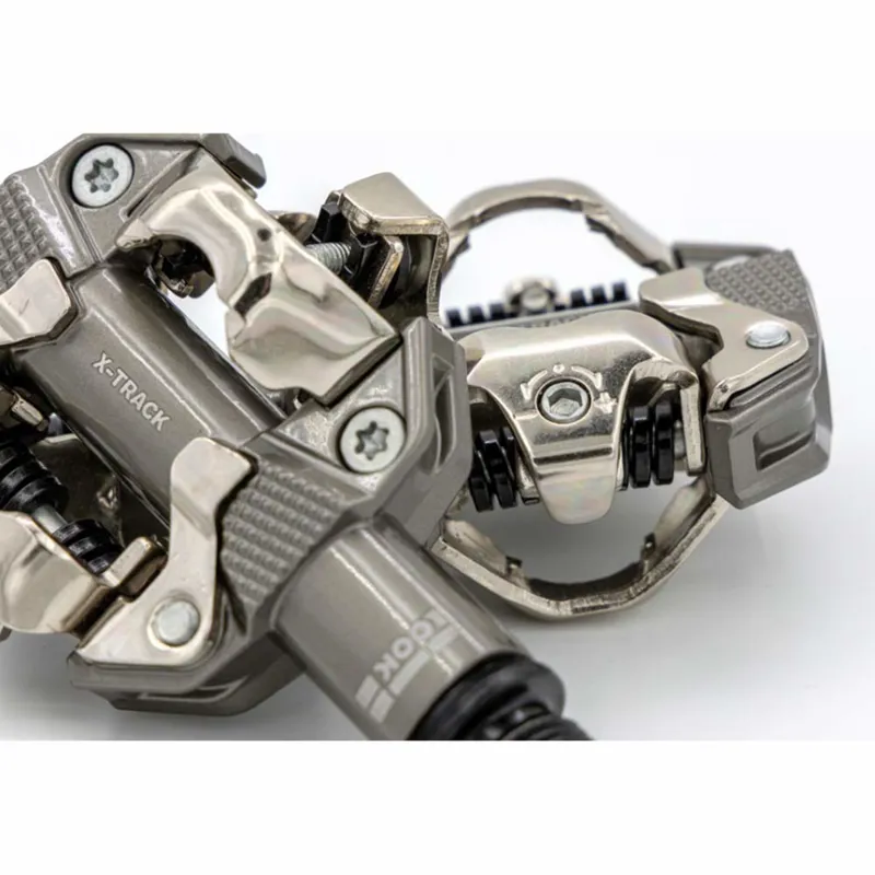 Look X-Track Clipless MTB Pedals - Metallic Grey-2