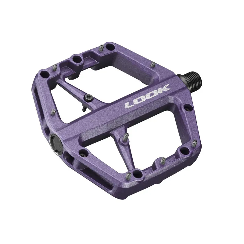 Look Trail Roc Flat MTB Pedals - Purple