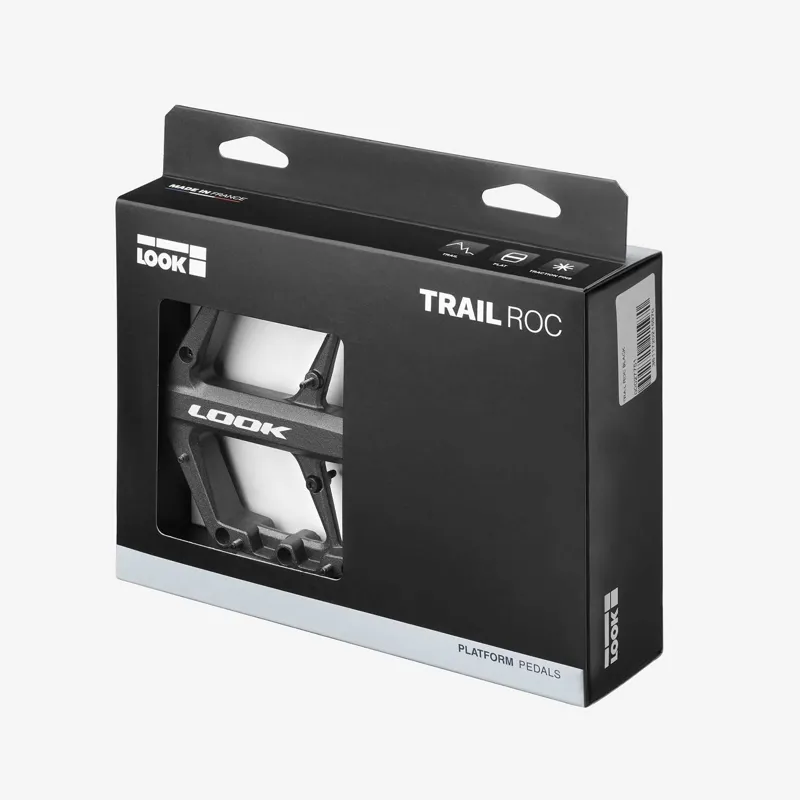 Look Trail Roc Flat MTB Pedals - Black-2