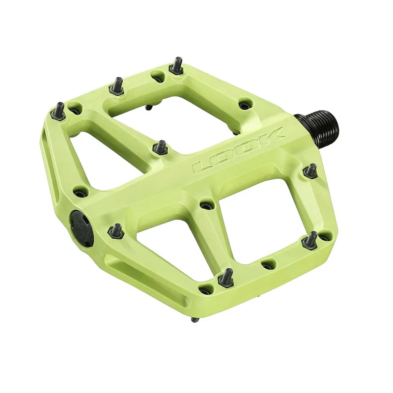 Look Trail Fusion Flat MTB Pedals - Light Green