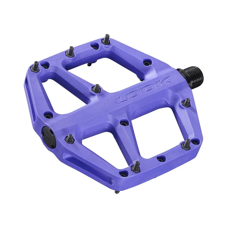 Look Trail Fusion Flat MTB Pedals - Purple