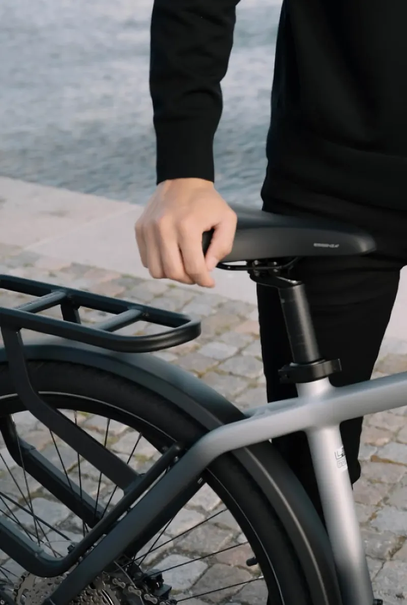 Tenways Ago X 2025 Electric Hybrid Bike - Starlight Silver-6