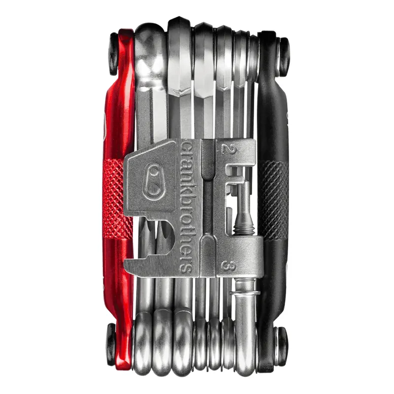 Crank Brothers Multi 19 Function Multi Tool - Black/Red