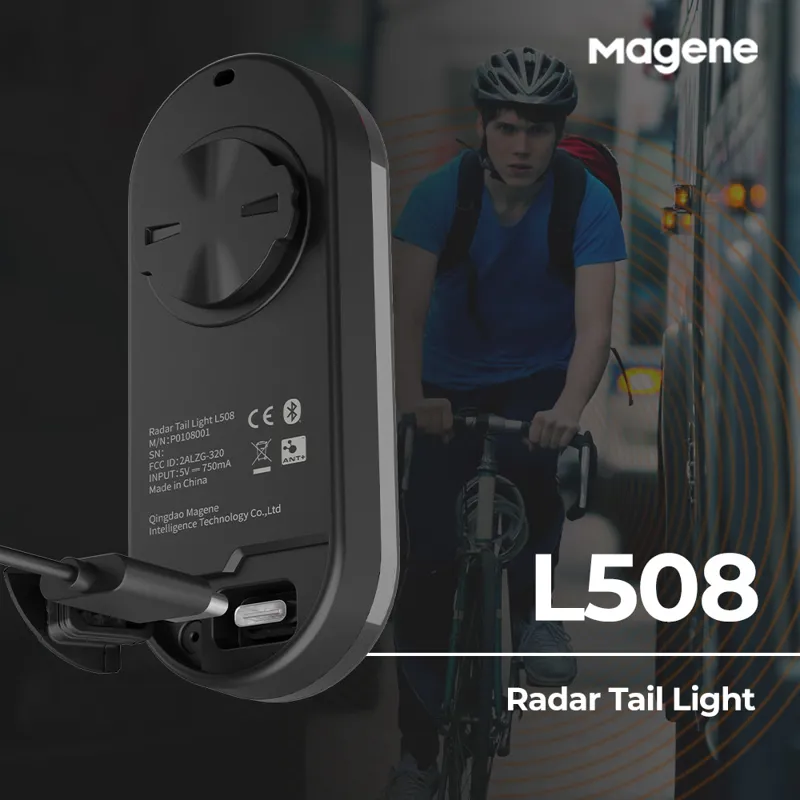 Magene L508 Radar Tail Light - Black-3