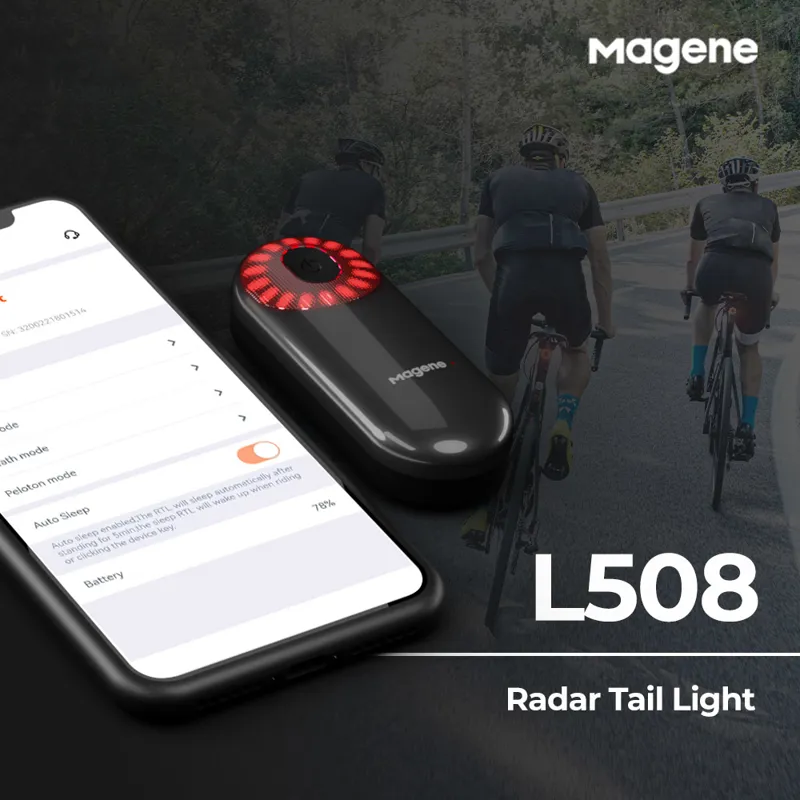 Magene L508 Radar Tail Light - Black-5