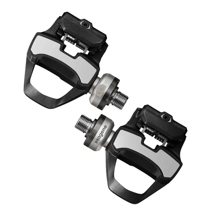 Magene P715 SPD-SL Power Meter Pedals - Black/Silver-2