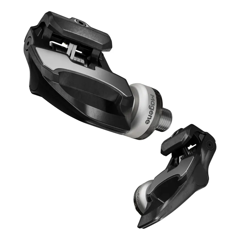 Magene P715 SPD-SL Power Meter Pedals - Black/Silver-3