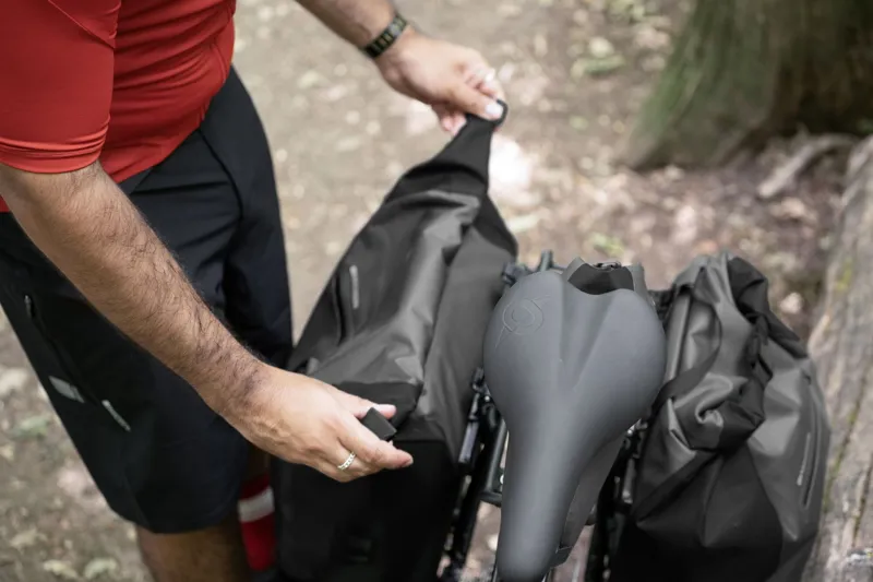 Madison Roam Waterproof Pannier Bag - 30 Litre - Phantom Grey-4