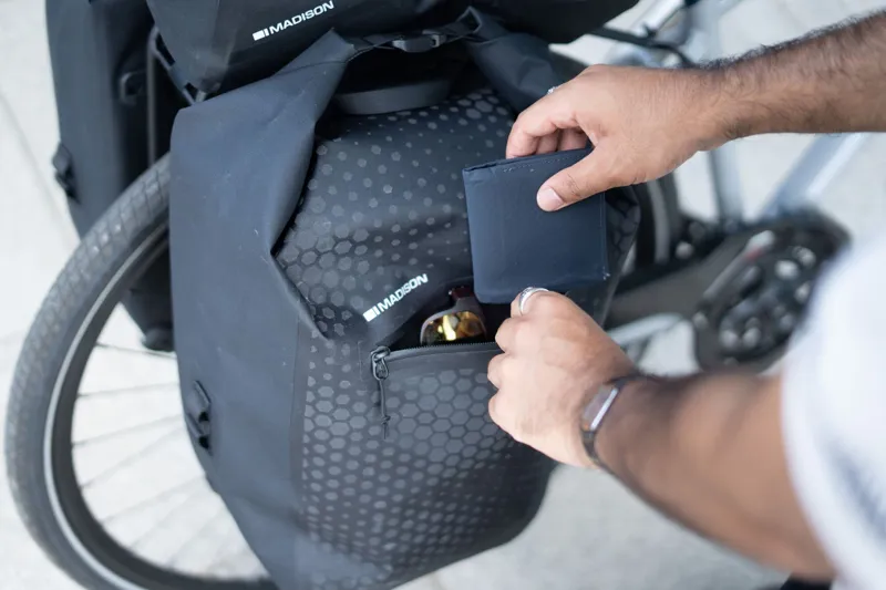 Madison Roam Stellar-Tech Waterproof Pannier Bag - 30 Litre - Black-1