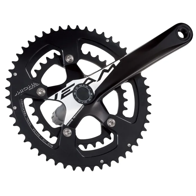Miche Team Evo Max 10x Road Chainset - Black