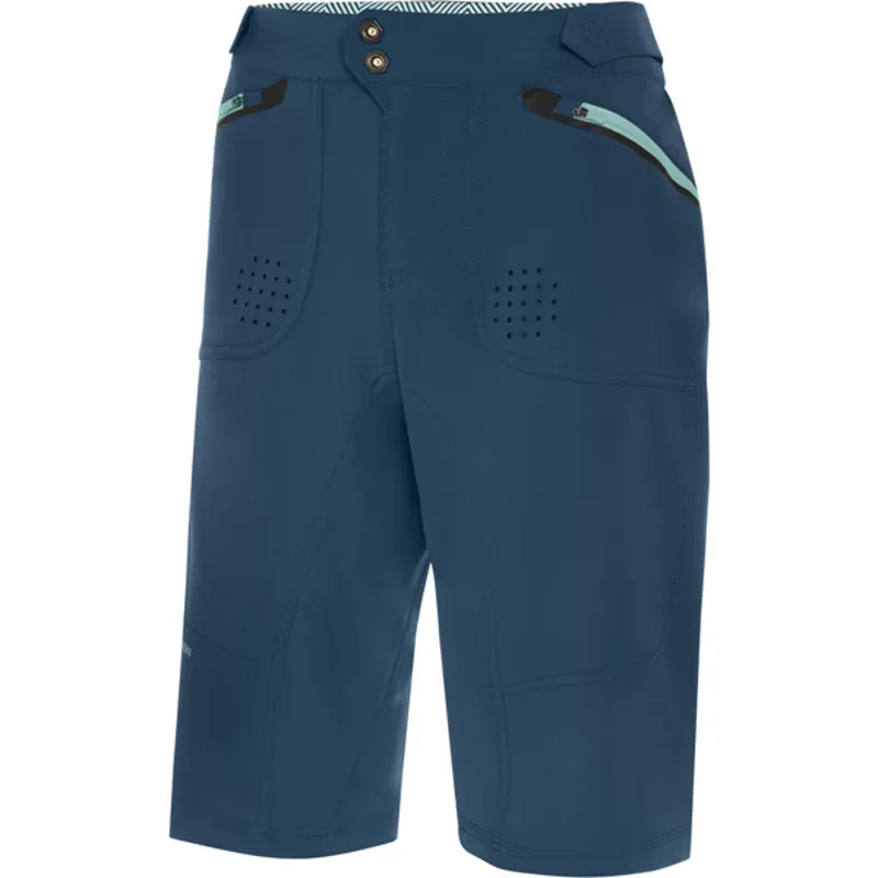 Madison Flux Womens Baggy Shorts - Blue