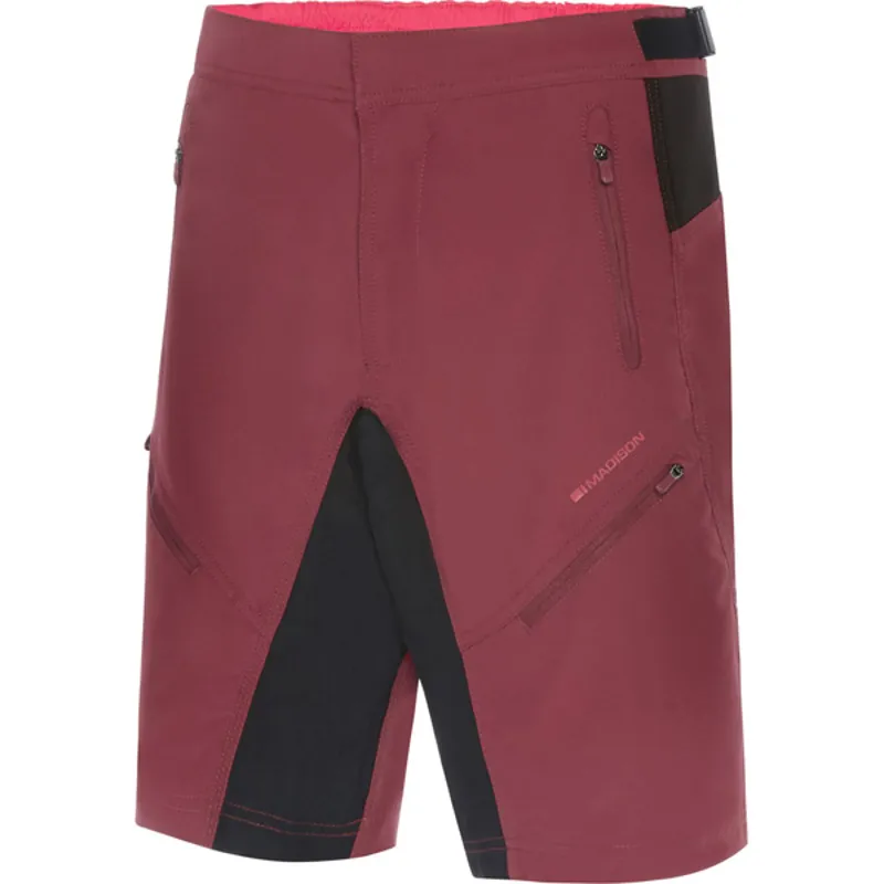 Madison Trail Womens Baggy Shorts - Red