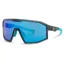 Madison Enigma 3 Lens Pack Sunglasses - Blue/Black Splatter 
