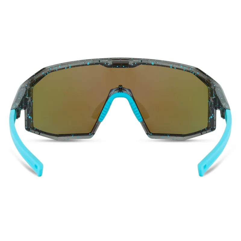 Madison Enigma 3 Lens Pack Sunglasses - Blue/Black Splatter -2