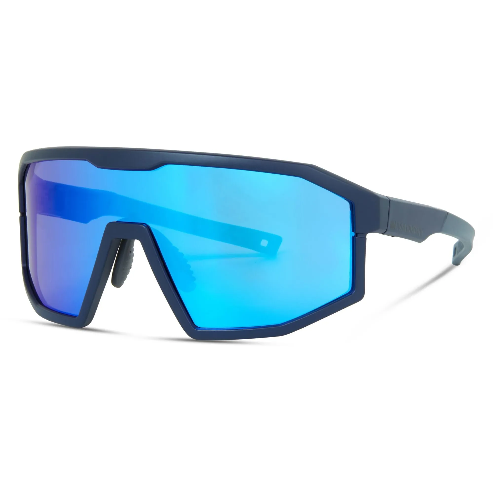 Blue Ink Madison Madison Enigma Sunglasses - Ink Navy/Blue Mirror Lens