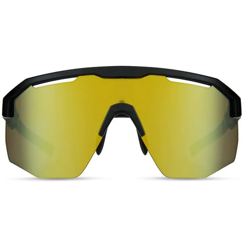 Madison Cipher Sunglasses - 3 Pack - Gloss Black - Bronze Mirror/Amber/Clear Lens-3