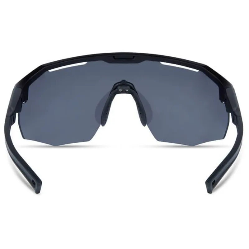Madison Cipher Sunglasses - Matt Black/Black Mirror Lens-2