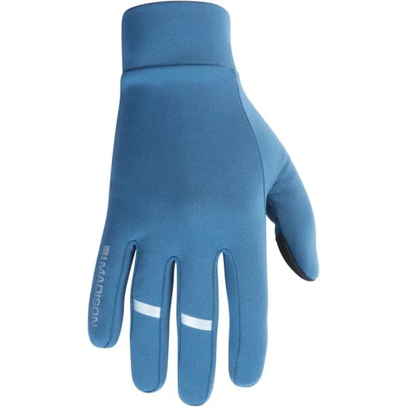 Madison Freewheel Isoler Thermal Long Finger Gloves - Lake Blue